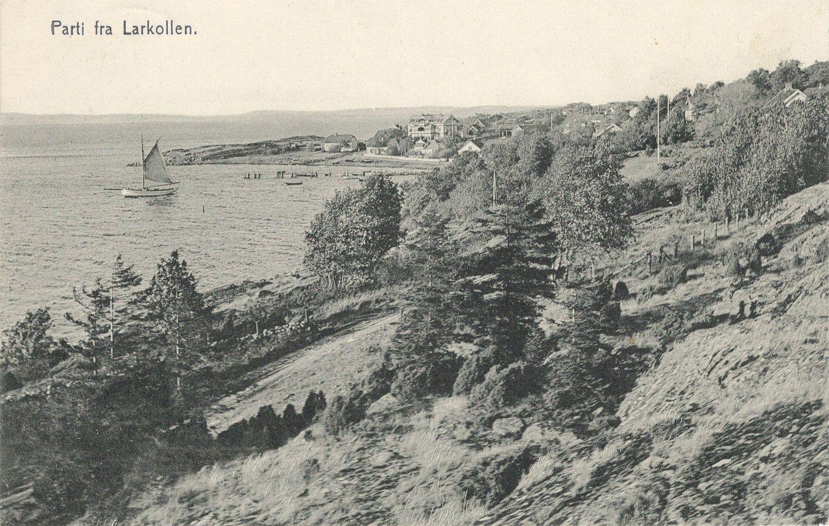 Utsikt mot Røeds Hotell