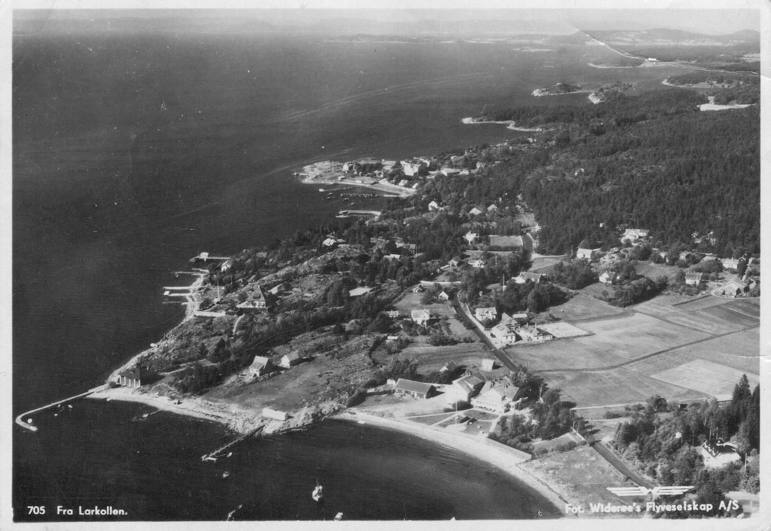 Larkollen fra luften